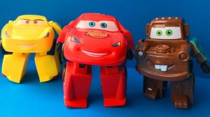 Мультики про Машинки Тачки Трансформеры Игрушки для Детей Молния Маквин Крус Рамирес Мэтр