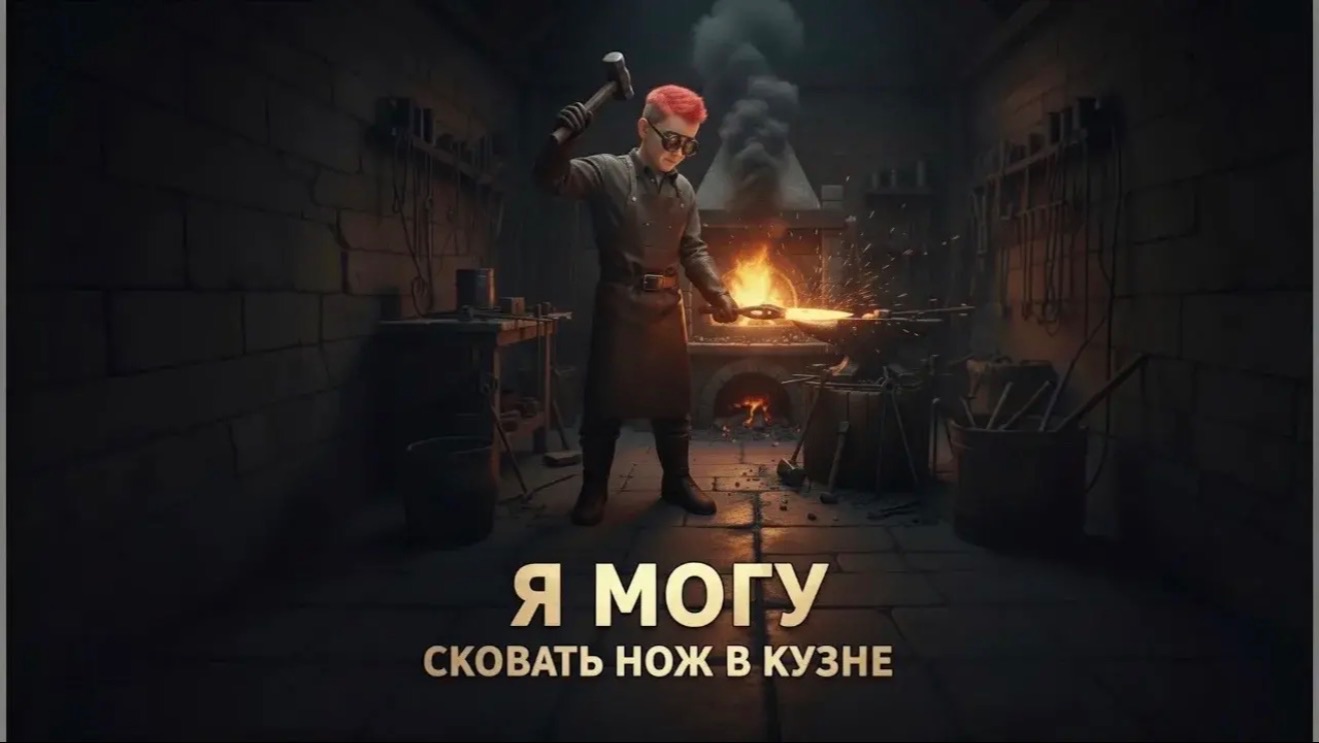 Я МОГУ СКОВАТЬ НОЖ В КУЗНЕ