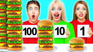 100 СЛОЕВ ЕДЫ ЧЕЛЛЕНДЖ от Multi DO Challenge