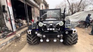 Пакистанцы отреставрировали джип Willys 1940х годов до состояния люкс