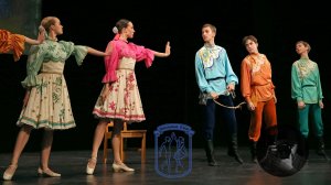 ТАНЕЦ-ИГРА «РЕМЕШОК», ансамбль «Школьные годы». DANCE-GAME «STRAP», the ensemble «School years».