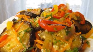 Самая вкусная закуска эти баклажаны. Всегда заканчиваются первыми, все рецепт хотят.