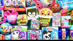 АСМР РАСПАКОВКА чудесных игрушек и разных Сюрприз Боксов 🥰 ТАБА СКВИШИ 🫶🏻
