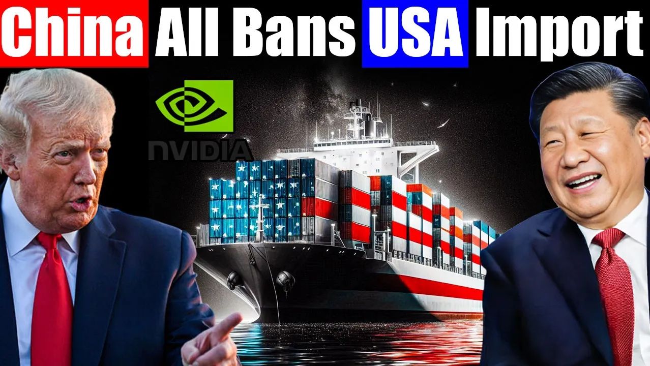 China Rejects U.S. Imports! NVIDIA Chips Blocked — Trump’s Deal Falls Apart смотреть онлайн