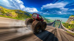 Безумная гонка под уклон: максимум скорости, максимум разрушений🔥 | BeamNG.drive тест#5