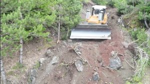 LIEBHERR 746 dozer ile yol düzenleme
