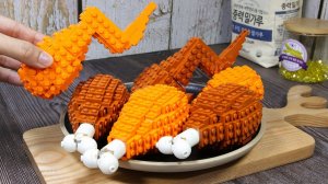 Как приготовить острую жареную курицу с LEGO