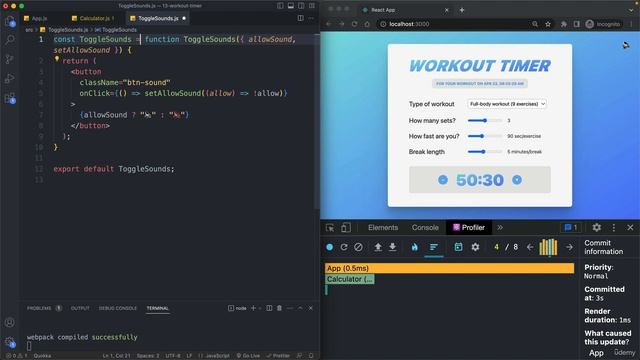 256 CHALLENGE #1 Fix Performance Issues in Workout Timer смотреть онлайн