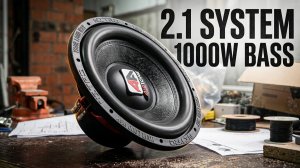 сборка системы 2.1 на динамике AIRTONE NITRO 12» 12D2