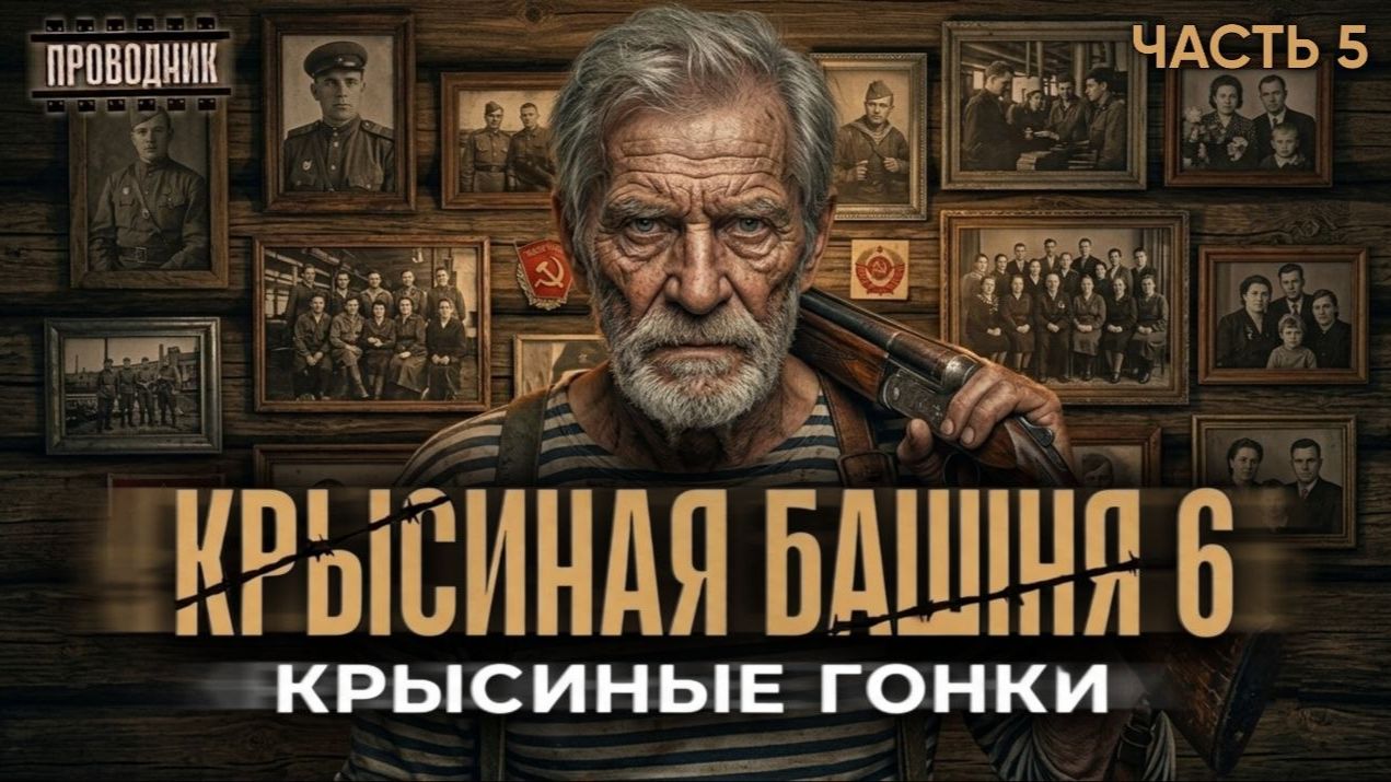 Крысиная башня 6 Крысиные гонки Часть 5 - Павел Дартс. Аудиокнига постапокалипсис. Выживание. БП