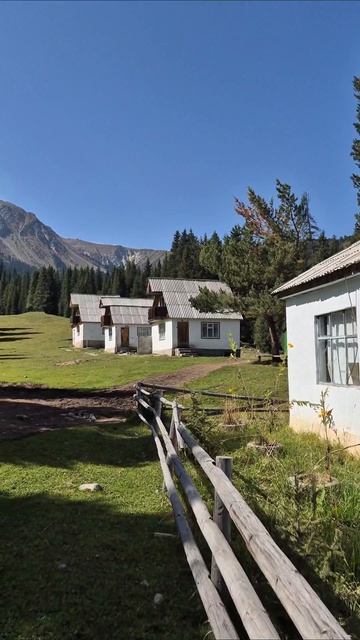 Дом Гагарина в Кыргызстане