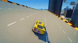 Тачки Pixar Sky Spiral Ramp Challenge Маккуин, Грузовик, Король Мак, Чик Хикс, Шторм Круз и друзья