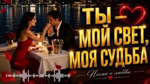 ❤️ ТЫ — МОЙ СВЕТ, МОЯ СУДЬБА ❤️ Песня о Любви 💘💘💯💘💘