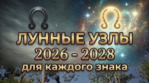 Кармические лунные узлы на оси Водолей — Лев: прогноз для всех знаков на 2026-2028
