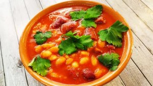 ПАСУЛЬ — СЕРБСКИЙ ГУСТОЙ СУП С ФАСОЛЬЮ И ОХОТНИЧЬИМИ КОЛБАСКАМИ!