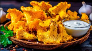 Лисички со сметаной. Как вкусно пожарить лисички.