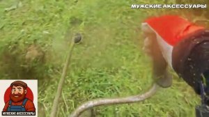 КОШУ ТРАВУ ПОСЛЕ ДОЖДЯ ТРИММЕРОМ STIHL. Покос колоса на дачном участке часть 3