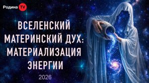 ВСЕЛЕНСКИЙ МАТЕРИНСКИЙ ДУХ: МАТЕРИАЛИЗАЦИЯ ЭНЕРГИИ || прямой эфир, Родина НВ