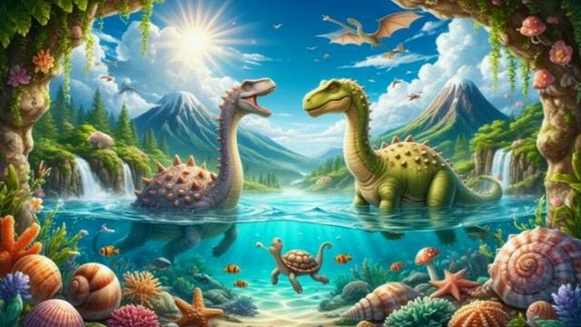 Солнце, небо и вода
