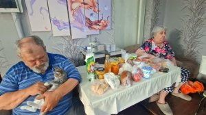Получили пенсию с мужем и в продуктовый магазин ЗА КОРОЧКОЙ ХЛЕБА Утро СЕГОДНЯ на даче подвал ильича