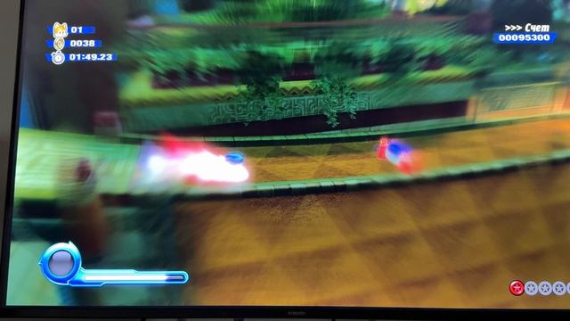 ПРОХОЖУ СОНИКА НА PS4 уровень 1, ШИПЫ ВРАГИ колечки смотреть онлайн