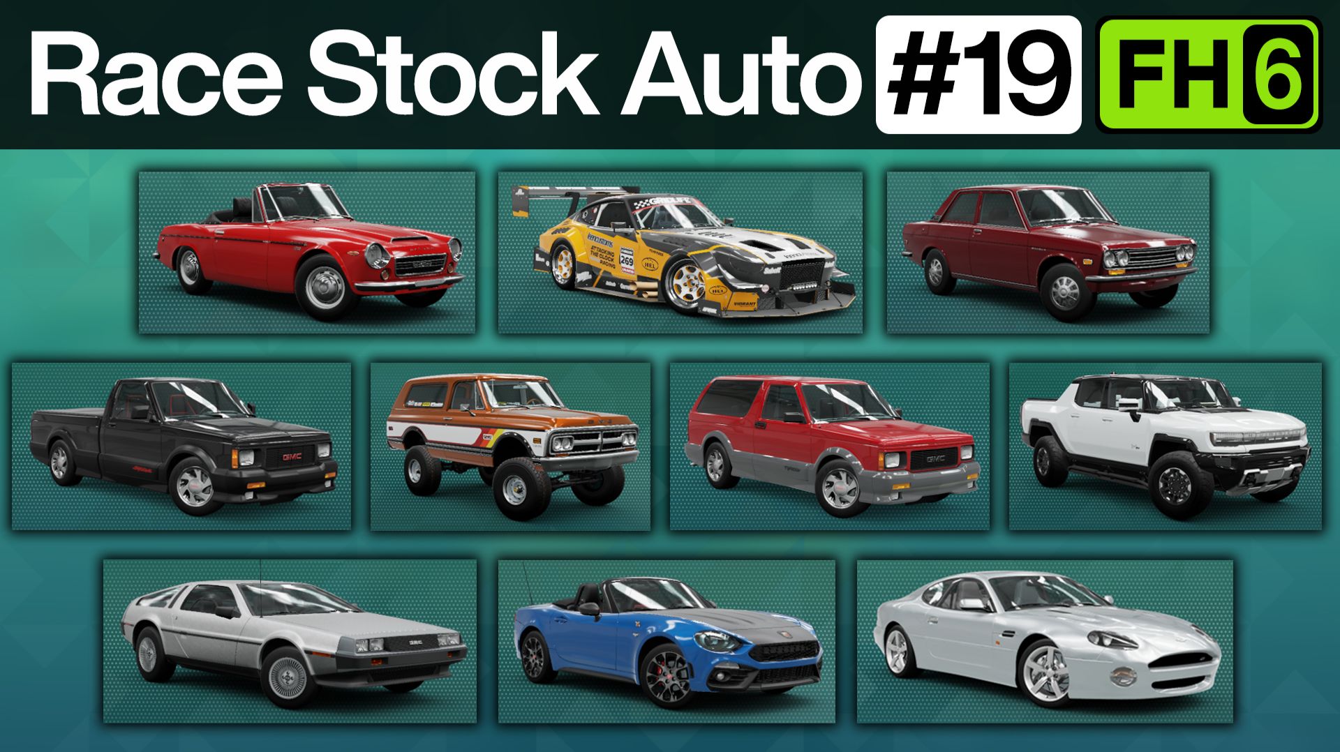 Forza Horizon 6 - Race Stock Auto #19