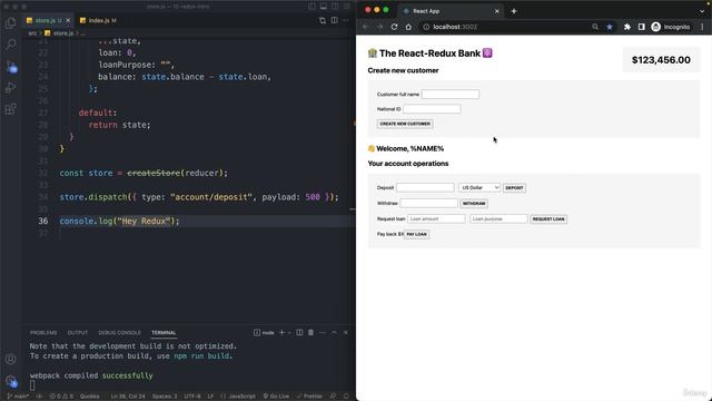 263 Creating a Redux Store смотреть онлайн