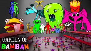 Garten of Banban 8 — ВСЕ НОВЫЕ БОССЫ + СЕКРЕТНАЯ КОНЦОВКА + Цифровой цирк