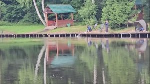 Дуплет в осетровых поимок на Нижнем водоёме. Клёвое место лосиный остров