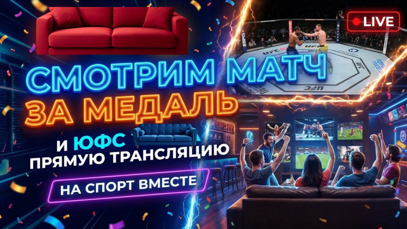 Смотрим вместе UFC 282 Прямая трансляция смотреть онлайн