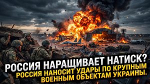 🚀Россия «наносит удары» по крупным военным объектам Украины