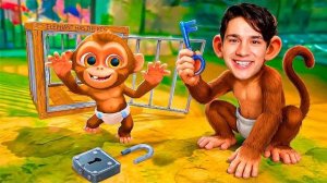 ОСВОБОДИЛ НЕПОСЛУШНУЮ МАРТЫШКУ И ПОЖАЛЕЛ ОБ ЭТОМ 😱🐵