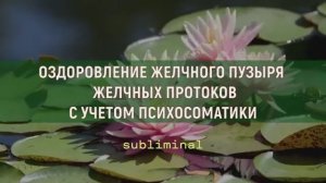 ИСЦЕЛЕНИЕ ЖЕЛЧНОГО ПУЗЫРЯ И ЖЕЛЧНЫХ ПРОТОКОВ*ГОРЕЧЬ ВО РТУ И БОЛЬ ПОСЛЕ ЕДЫ ИСЧЕЗНЕТ*САБЛИМИНАЛ
