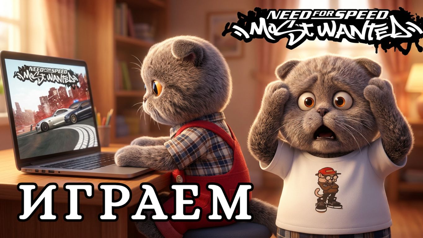 ИГРАЕМ В NEED FOR SPEED: MOST WANTED🏎️🎮🙀 смотреть онлайн