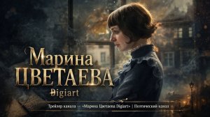 Трейлер канала — «Марина Цветаева Digiart» | Поэтический канал