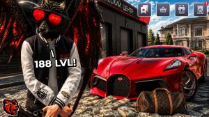 У НЕГО на 188 LVL! САМЫЙ БОЛЬШОЙ ЛВЛ ПРОЕКТА БЛЕК РАША! БЕЗ ДОНАТА и БИЗНЕСОВ // BLACK RUSSIA