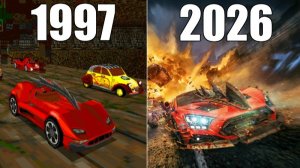 Эволюция серии игр Carmageddon [1997-2026]