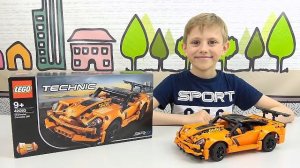LEGO Technic 42093 Chevrolet Corvette ZR1 - Спорткар для ценителей лего и крутых машин! Даник и ЛЕГО