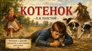 КОТЕНОК. Л.Н. Толстой. Рассказ для детей о смелости, заботе и ответственности