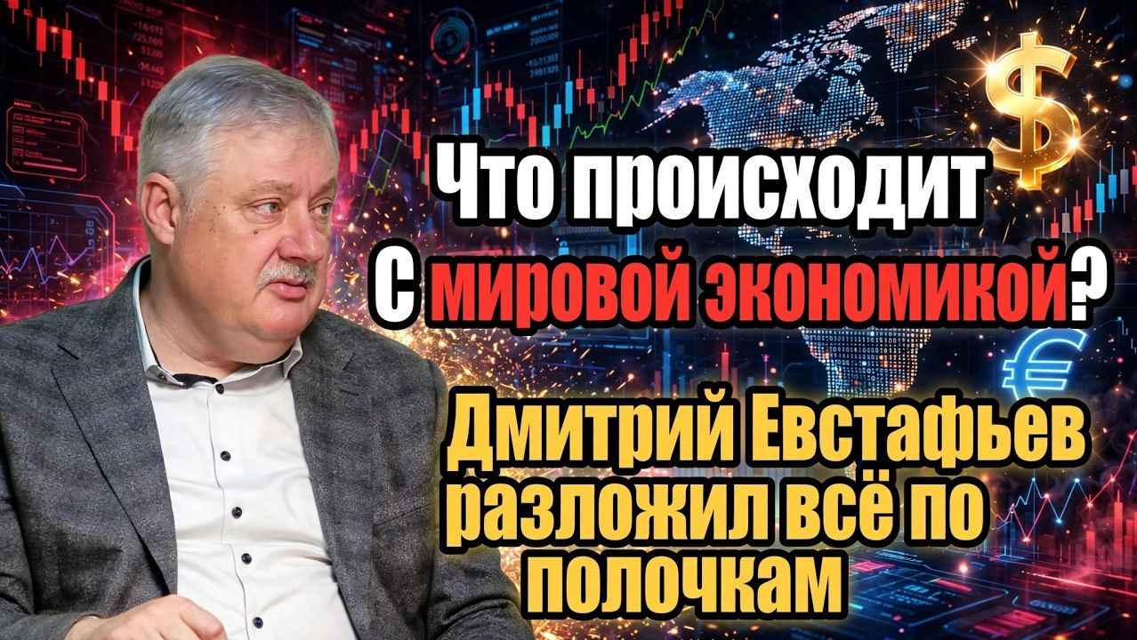 Что происходит с мировой экономикой? Дмитрий Евстафьев разложил всё по полочкам смотреть онлайн