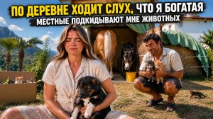 ПО ДЕРЕВНЕ ХОДИТ СЛУХ, ЧТО Я БОГАТАЯ. Местные подкидывают мне животных. Решаю действовать радикально