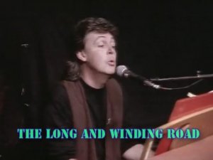 Paul McCartney-The Long And Winding Road 1989