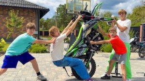 БЕЗ ПЕРЕДНЕГО КОЛЕСА. КТО УЕХАЛ НА НАШИХ МОЦИКАХ. БРОС ШОУ