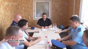 Врио главы Дагестана посетил пострадавший от паводков поселок Мамедкала