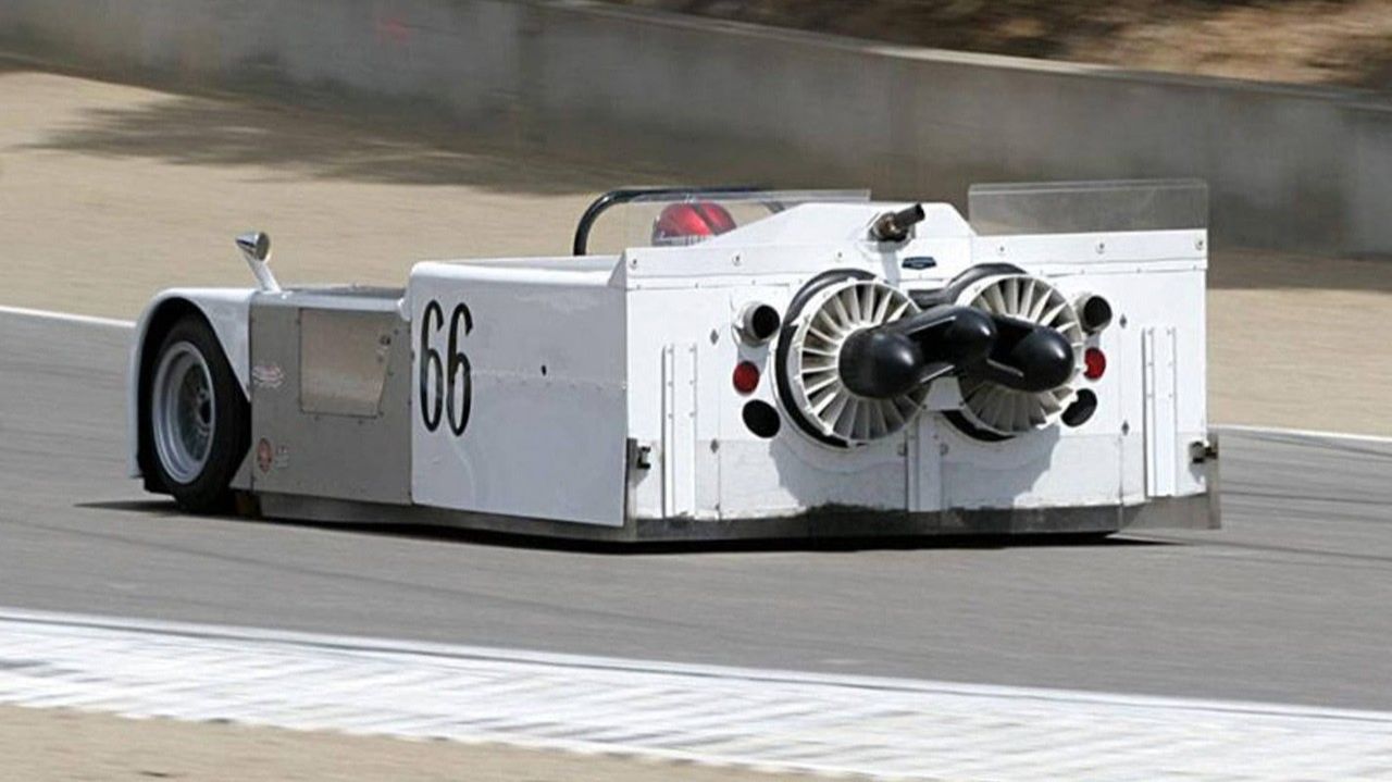 Chaparral 2J. Гоночный пылесос прижатый к дороге силой в тонну