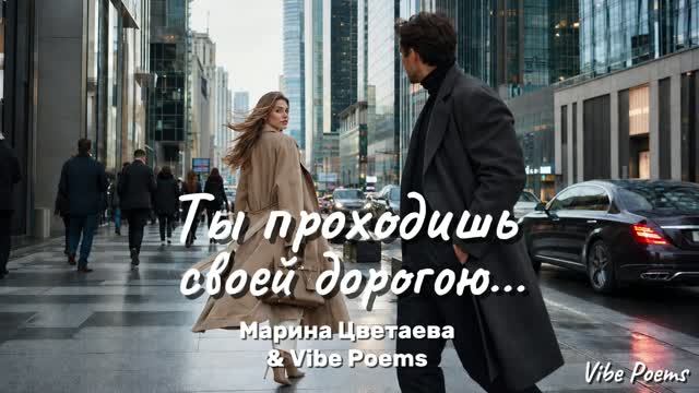 Ты проходишь своей дорогою… Марина Цветаева & Vibe Poems смотреть онлайн