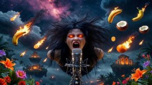 Valk Raven - Блестящие — Апельсиновый рай (Metal Cover with Female Growl  AI Generated)