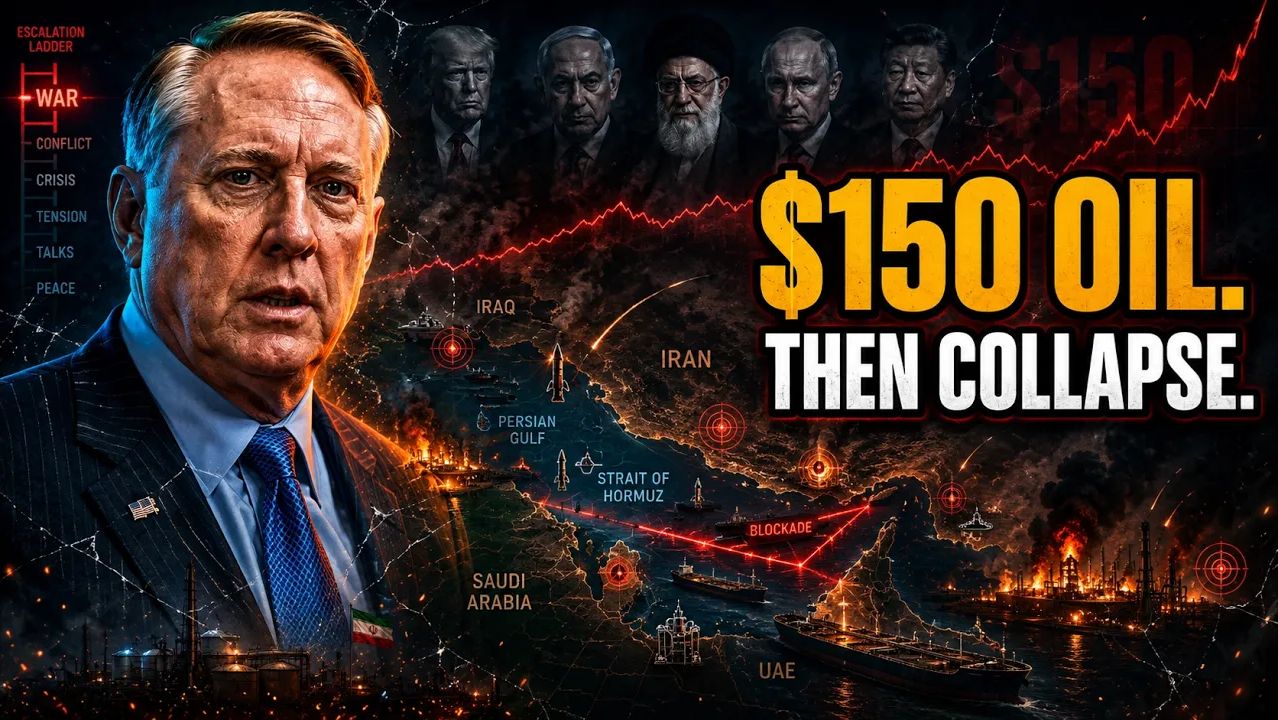 Why $150 Oil and a 5% Bond Yield Could Decide the Iran War, Not Missiles Col. Douglas Macgregor смотреть онлайн