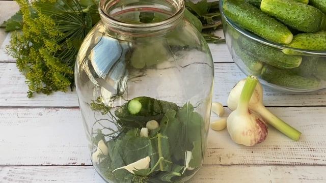 ХРУСТЯЩИЕ МАЛОСОЛЬНЫЕ ОГУРЦЫ.