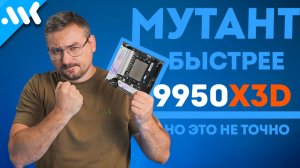 Уникальный мутант | Тест Ryzen 9 9955HX3D